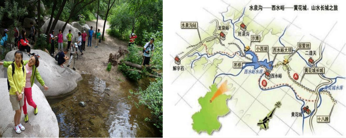 水泉沟穿越线路图